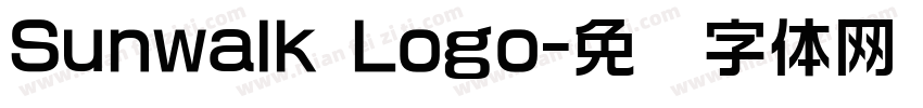 Sunwalk Logo字体转换